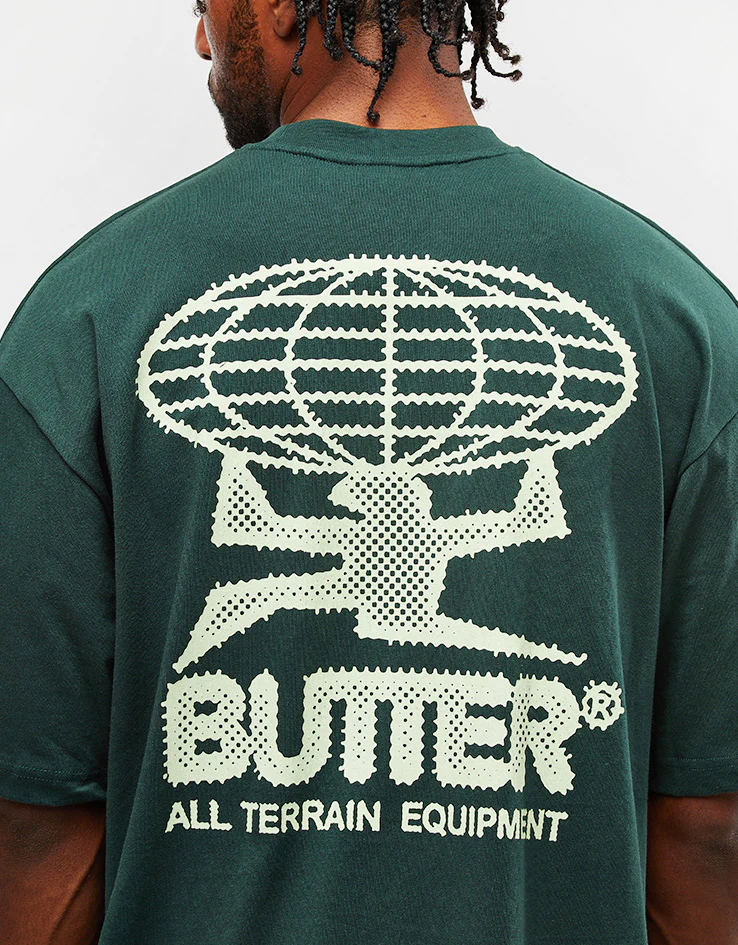 Butter Goods Terrain T-Shirt - Dark Forest - Image 3
