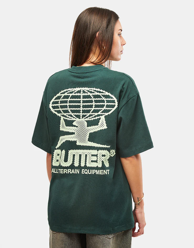 Butter Goods Terrain T-Shirt - Dark Forest - Image 5