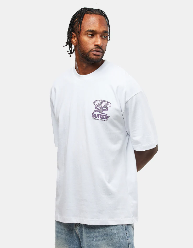 Butter Goods Terrain T-Shirt - White - Image 2