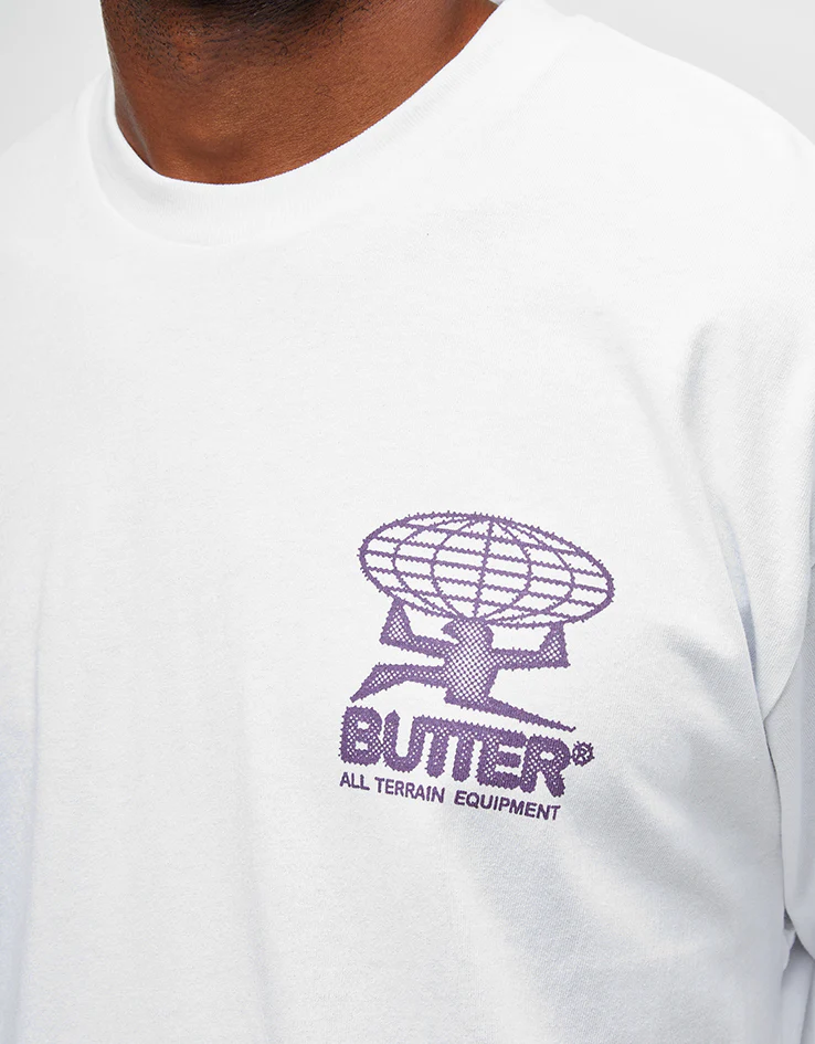 Butter Goods Terrain T-Shirt - White - Image 4