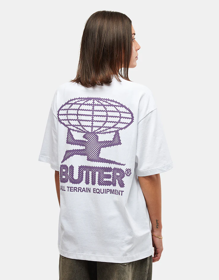 Butter Goods Terrain T-Shirt - White - Image 5