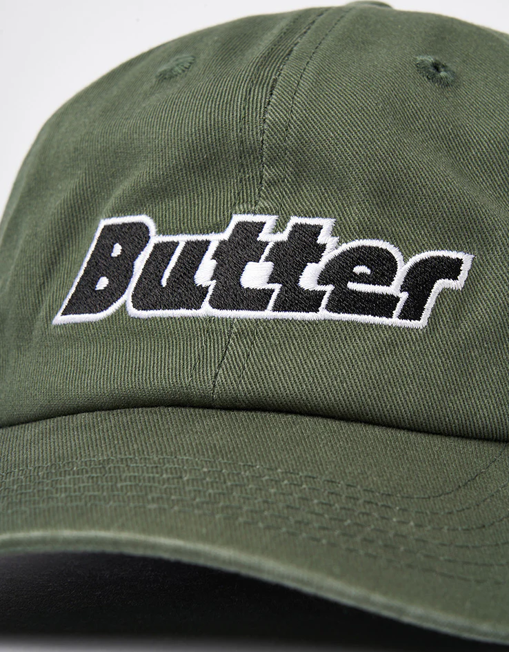 Butter Goods Transit 6 Panel Cap - Sage - Image 2