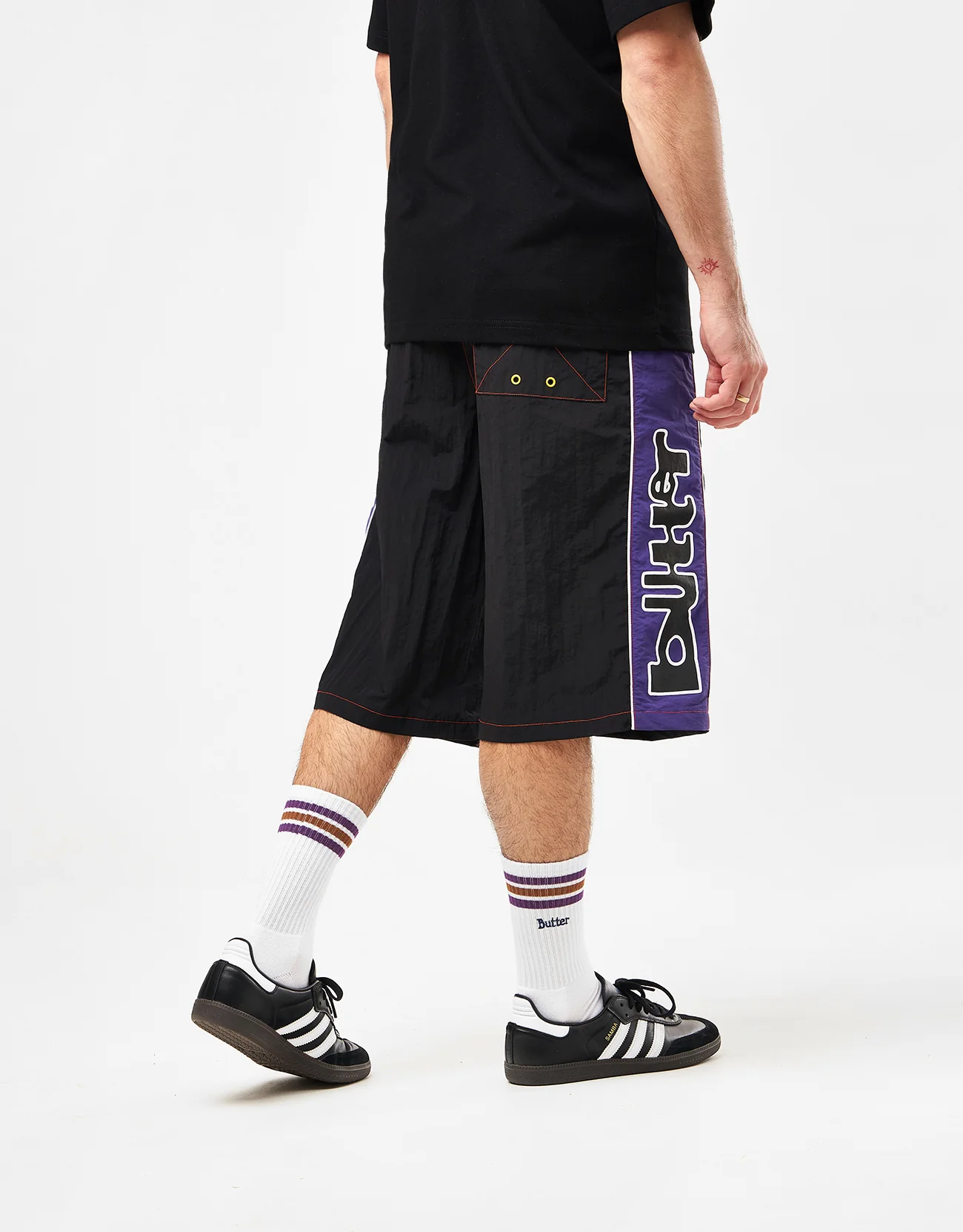 Butter Goods Warped Boardshorts - Black - Image 2