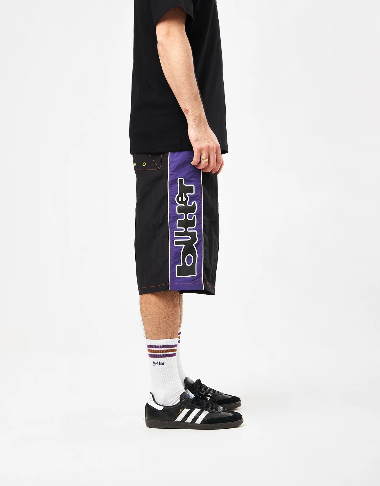 Butter Goods Warped Boardshorts - Black - Image 3
