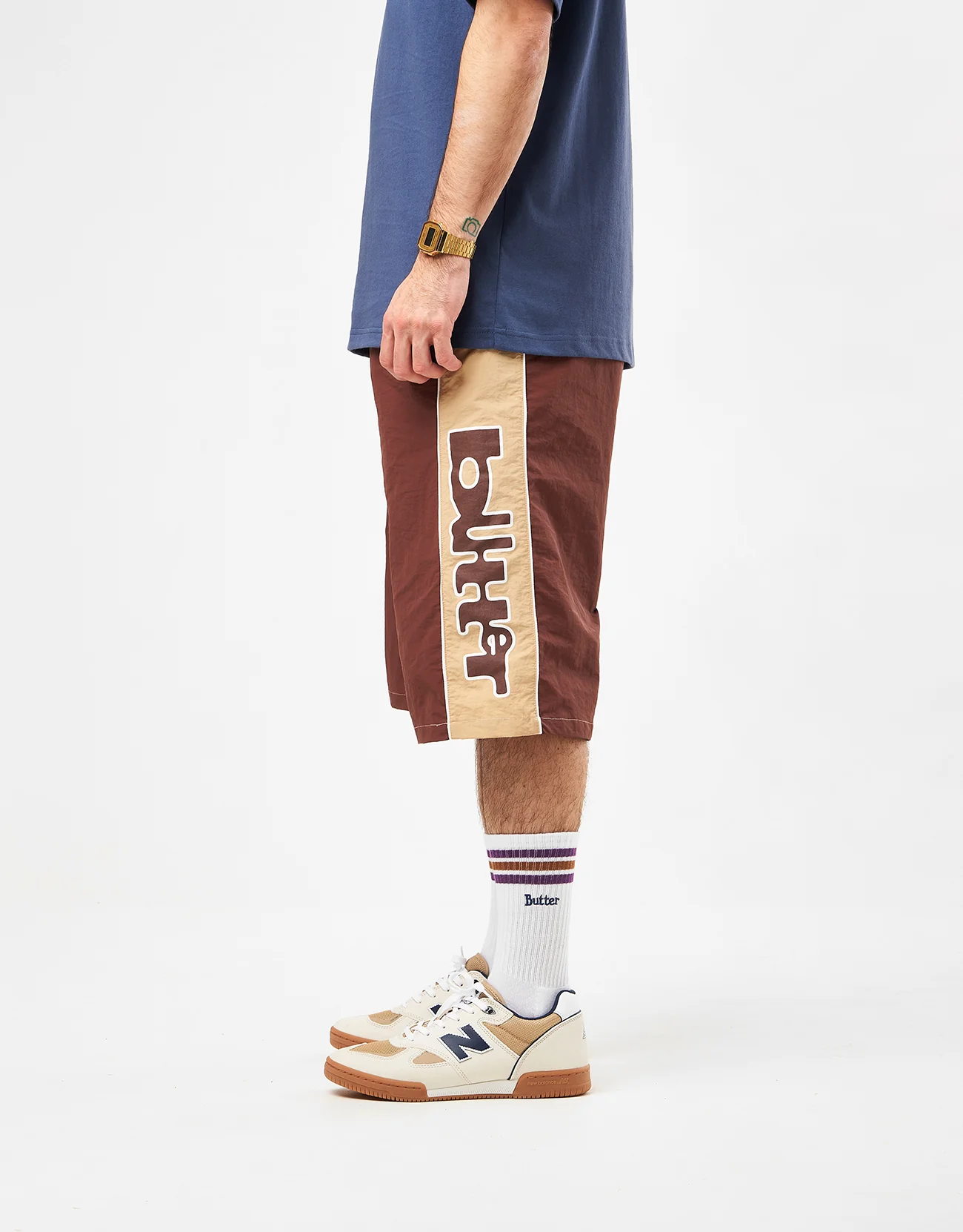 Butter Goods Warped Boardshorts - Brown - Image 2
