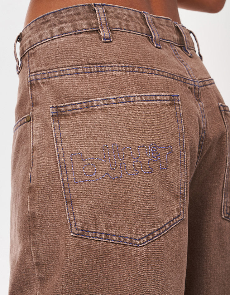 Butter Goods Warped Denim Jeans - Washed Brown - Image 13