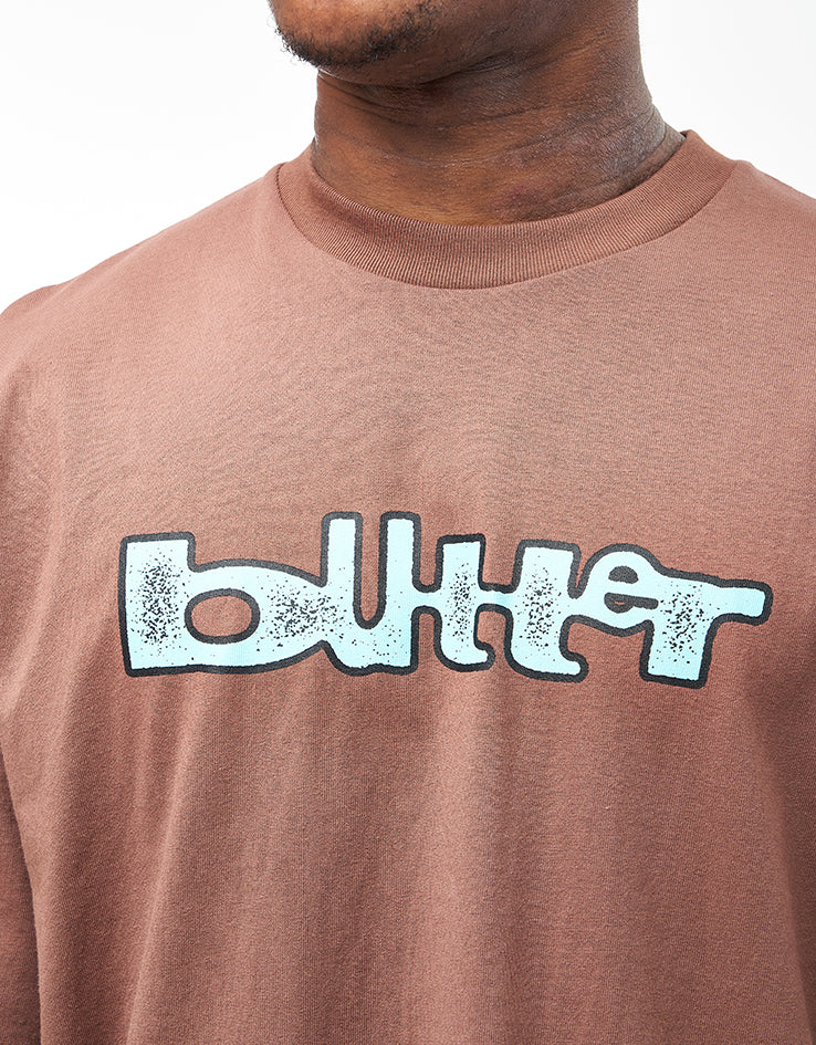 Butter Goods Warped T-Shirt - Brown - Image 2