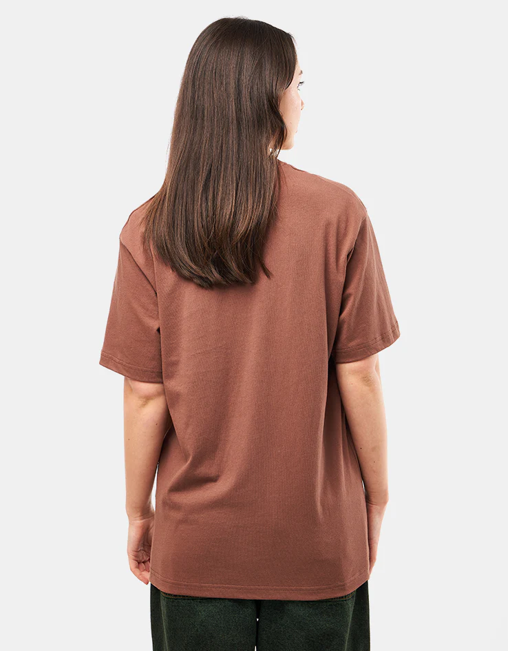 Butter Goods Warped T-Shirt - Brown - Image 5