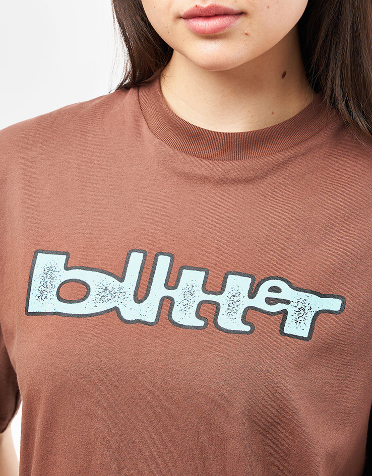 Butter Goods Warped T-Shirt - Brown - Image 6
