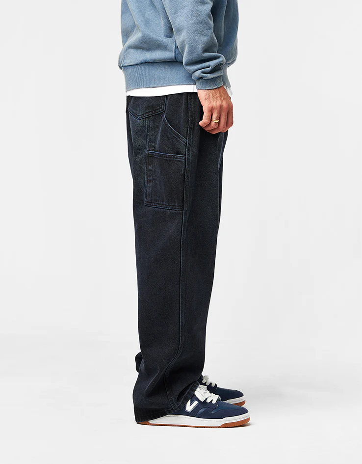 Butter Goods Weathergear Denim Jeans - Dark Navy Tint - Image 3