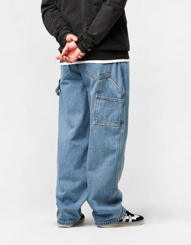 Butter Goods Weathergear Denim Jeans - Streaky Indigo - Image 2