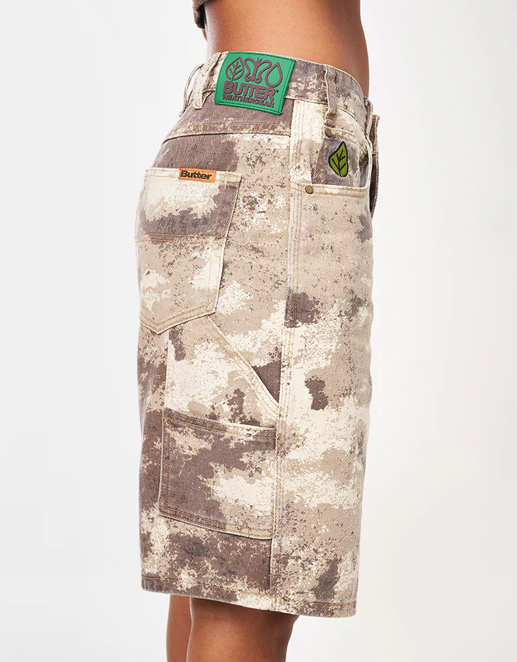 Butter Goods Weathergear Denim Shorts - Camo - Image 12