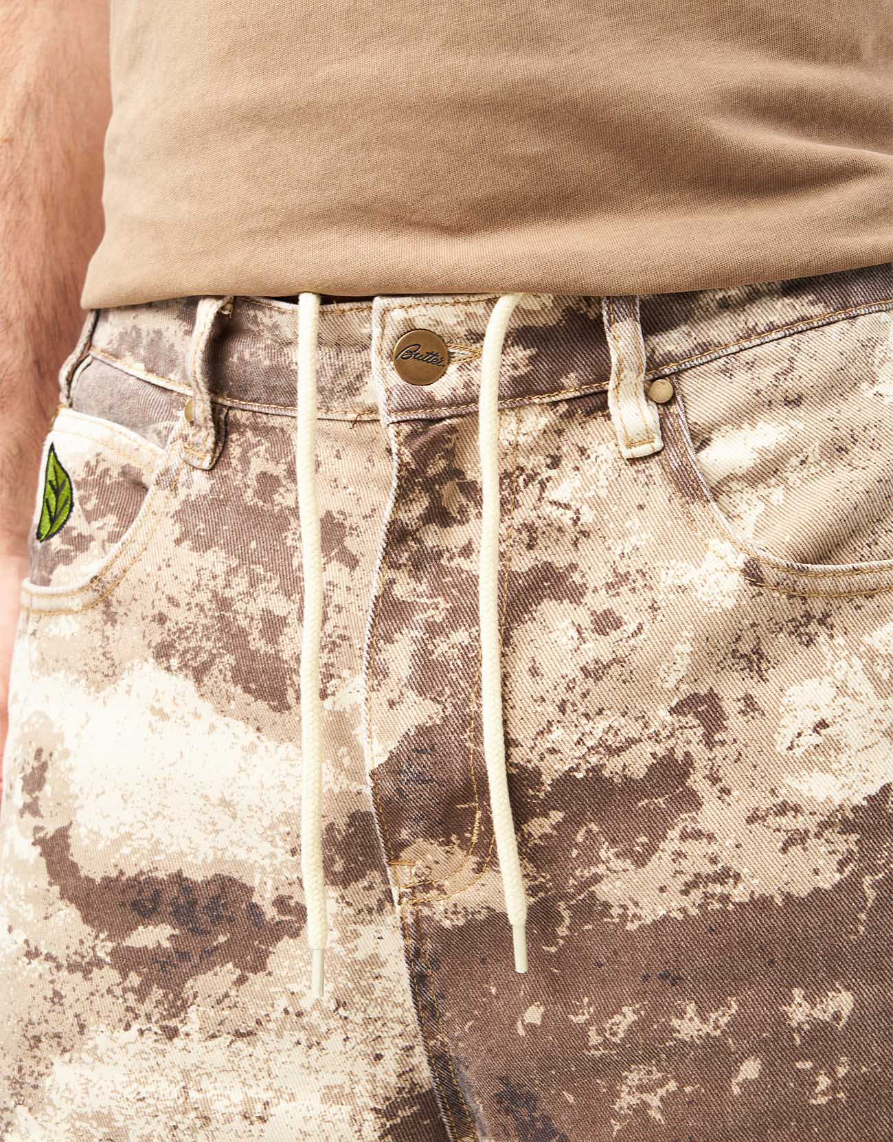 Butter Goods Weathergear Denim Shorts - Camo - Image 5