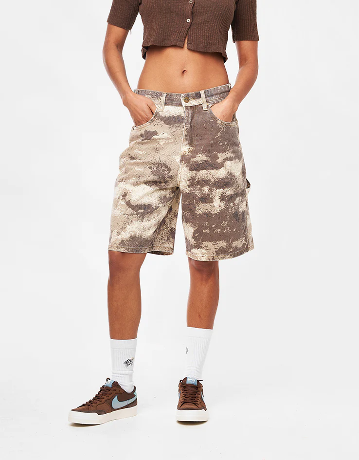 Butter Goods Weathergear Denim Shorts - Camo - Image 9