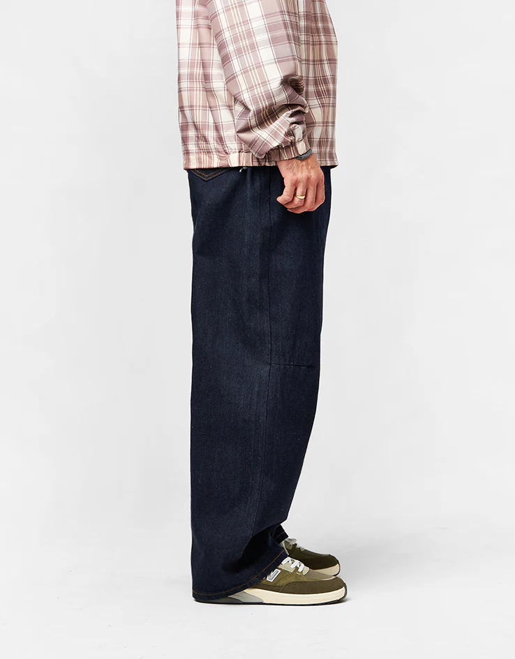 Butter Goods Wide Cut Denim Jeans - Selvedge Blue - Image 2