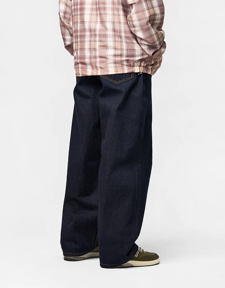 Butter Goods Wide Cut Denim Jeans - Selvedge Blue - Image 3