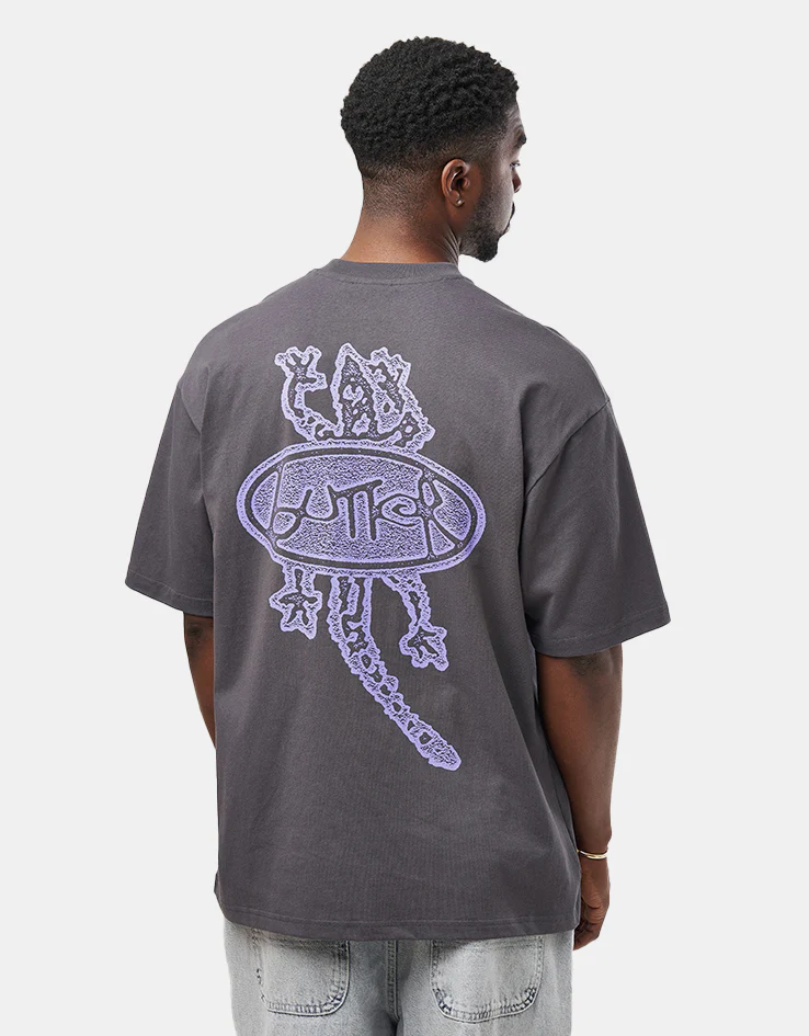 Butter Goods Wipeout T-Shirt - Washed Black