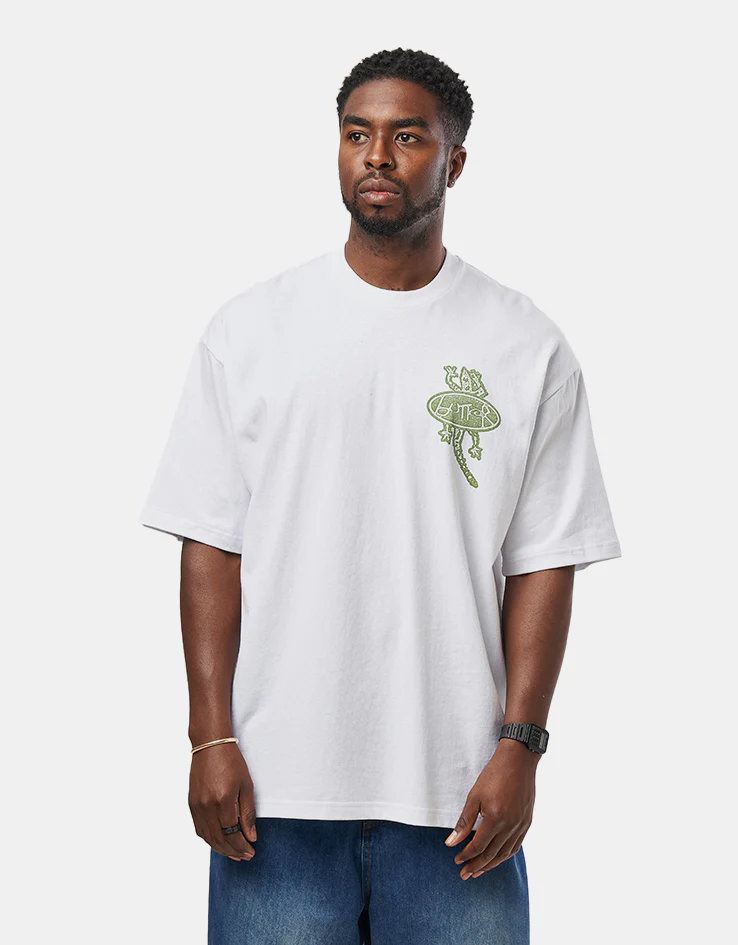 Butter Goods Wipeout T-Shirt - White - Image 3