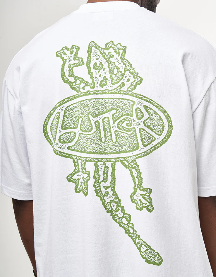Butter Goods Wipeout T-Shirt - White - Image 4