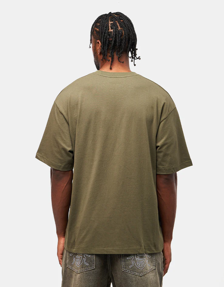 Butter Goods Witness T-Shirt - Army - Image 3