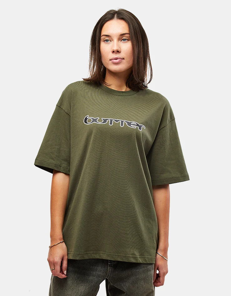 Butter Goods Witness T-Shirt - Army - Image 4