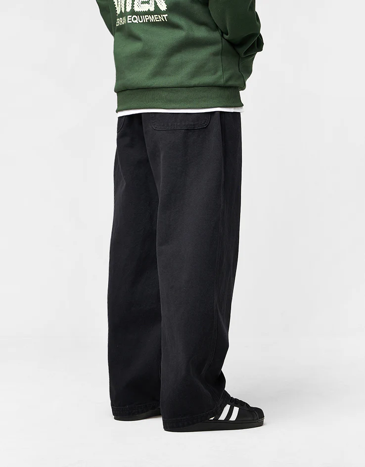 Butter Goods Work Pants - Black - Image 2