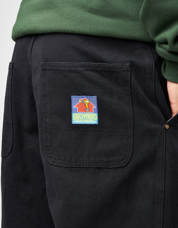 Butter Goods Work Pants - Black - Image 5