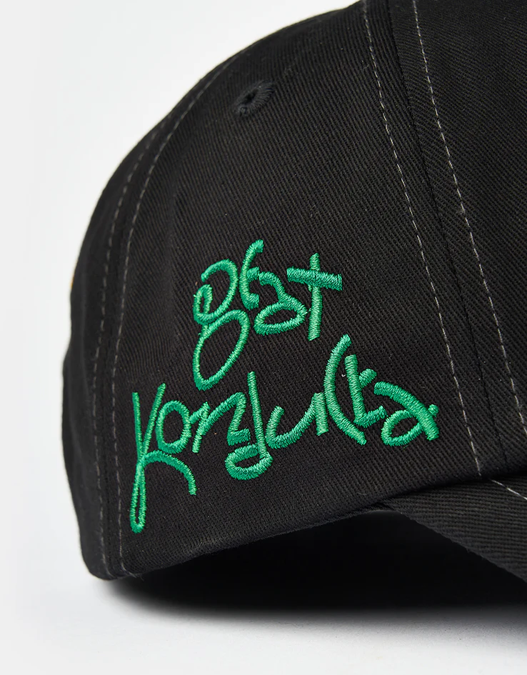 Butter Goods x Madlib Alias 6 Panel Cap - Black - Image 7
