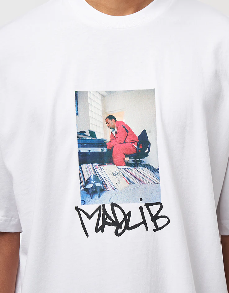 Butter Goods x Madlib Bomb Shelter T-Shirt - White - Image 2
