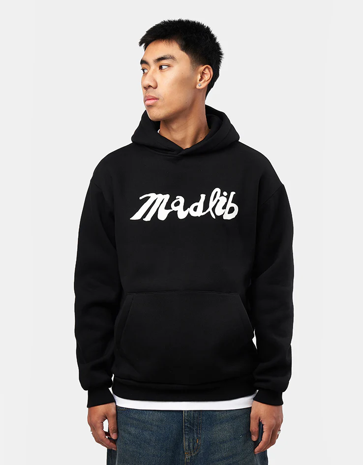 Butter Goods x Madlib Madlib Pullover Hoodie - Black - Image 5