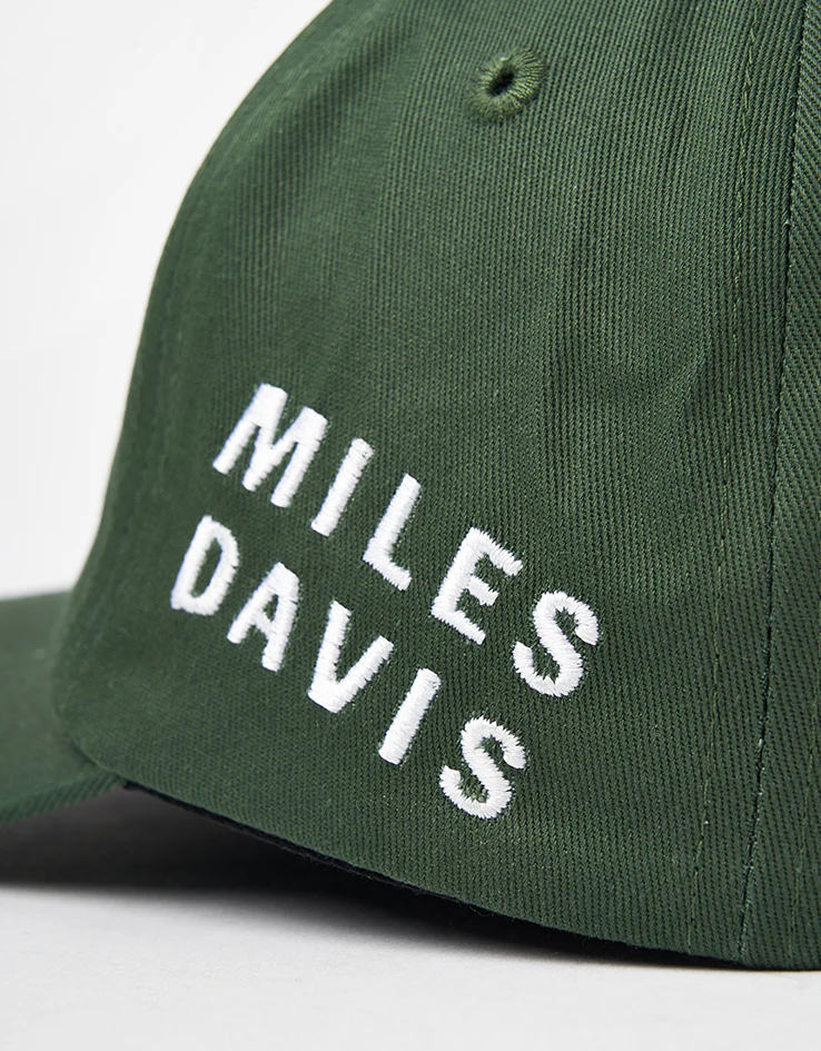 Butter Goods x Miles Davis Doo-Bop 5 Panel Cap - Forest - Image 3