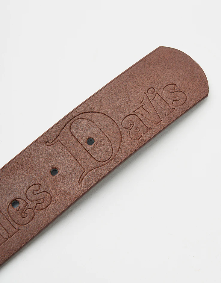 Butter Goods x Miles Davis Miles Studded Belt - Brown - Image 3