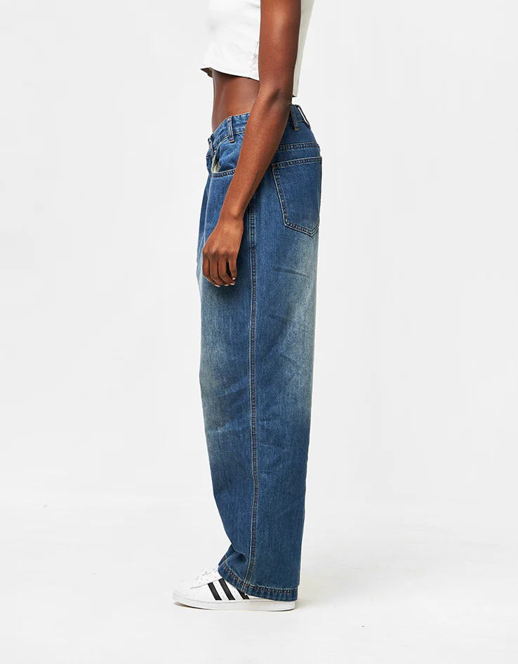 Butter Goods x Peanuts Spike Denim Jeans - Distressed Indigo - Image 10