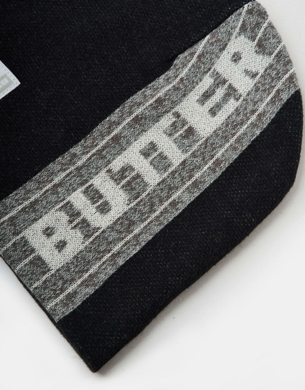 Butter Goods x Umbro Athletica Skully Beanie - Black - Image 4