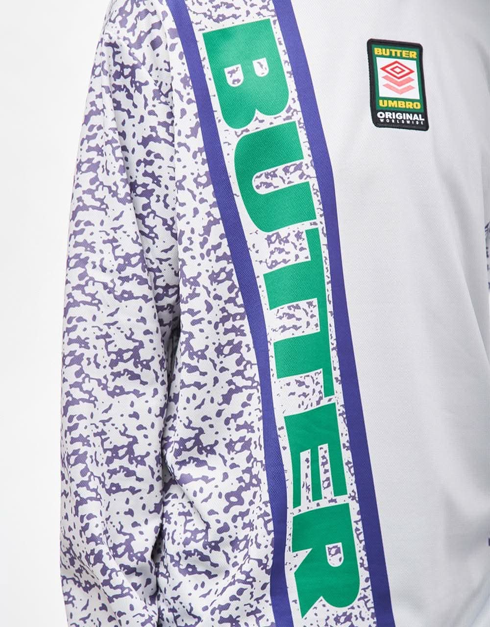 Butter Goods x Umbro Goalie L/S Jersey - Cement/Dusk - Image 4
