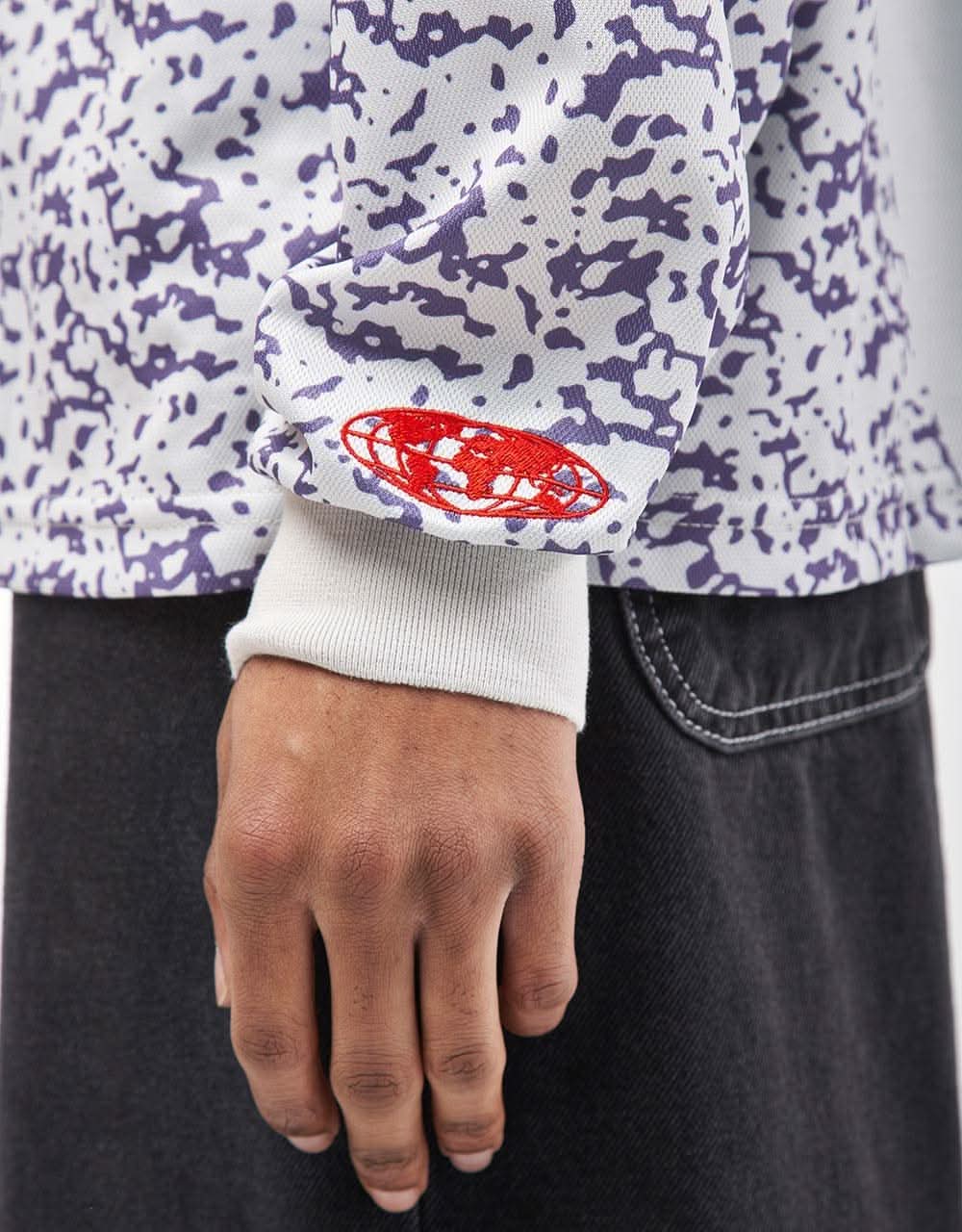 Butter Goods x Umbro Goalie L/S Jersey - Cement/Dusk - Image 7