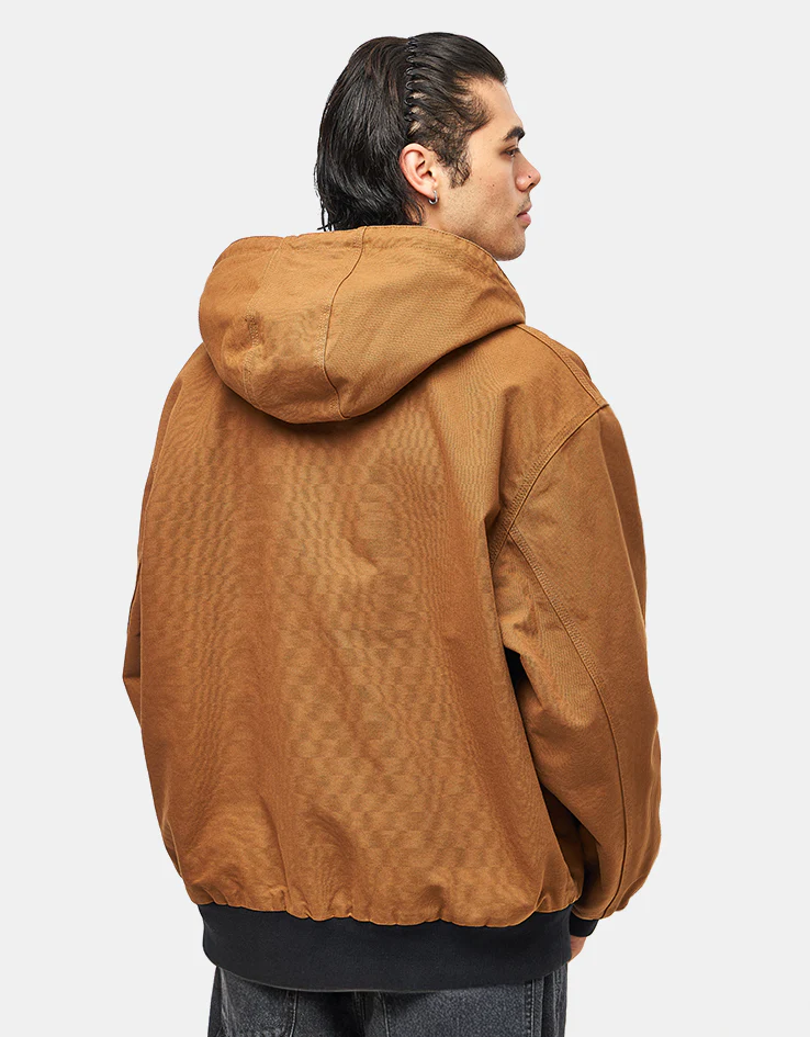 Carhartt WIP 50 Years Anniversary Reversible OG Active Jacket Canvas - Hamilton Brown/Camo Tree Bark (Rinsed) - Image 7