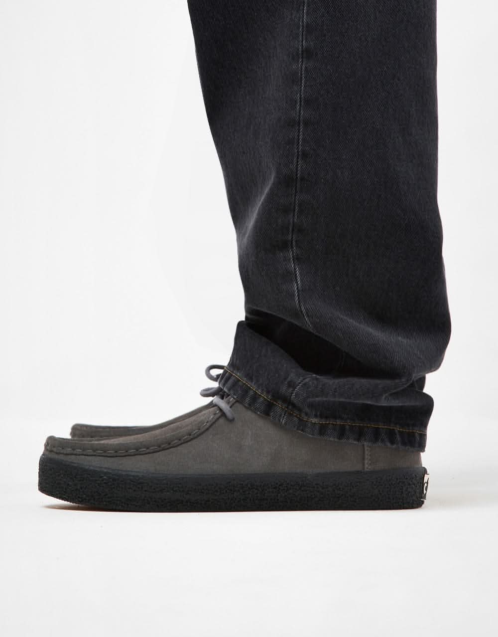 Carhartt WIP Aaron Pant - Black (Stone Washed) - Image 8