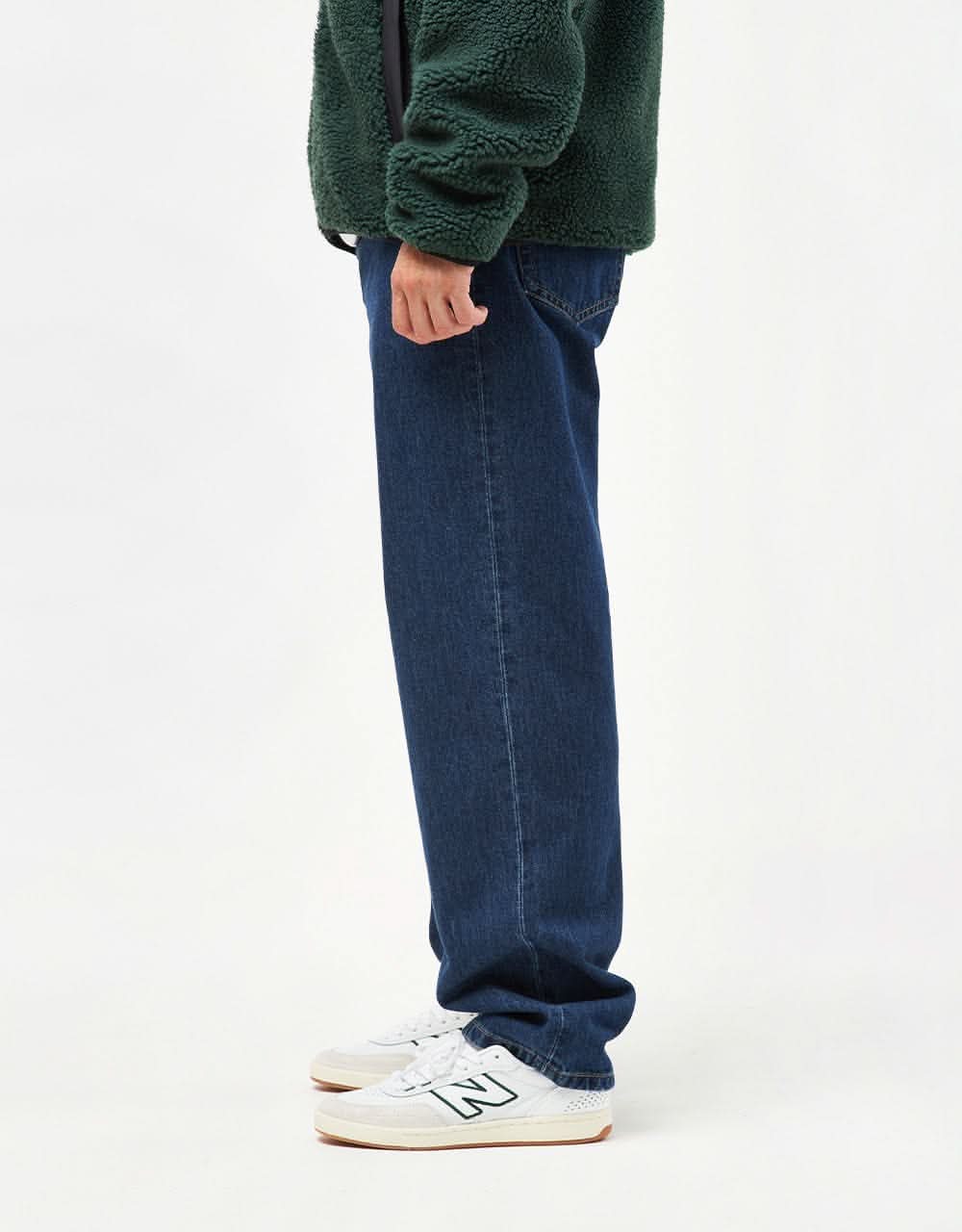Carhartt WIP Aaron Pant - Blue (Stone Washed) - Image 5