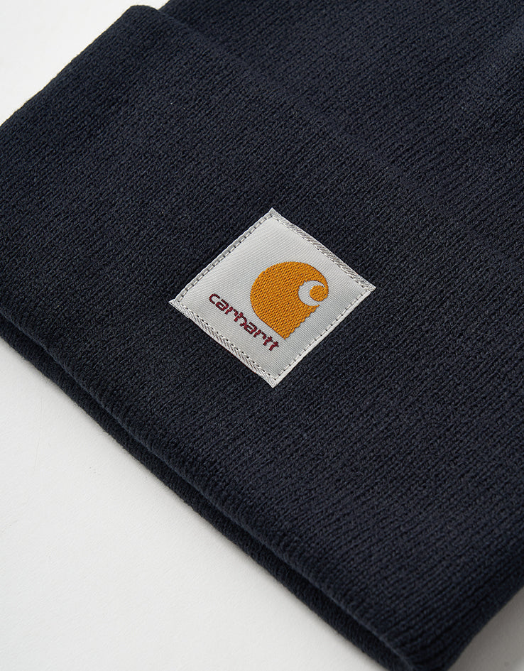 Carhartt WIP Acrylic Watch Beanie - Deep Night - Image 2