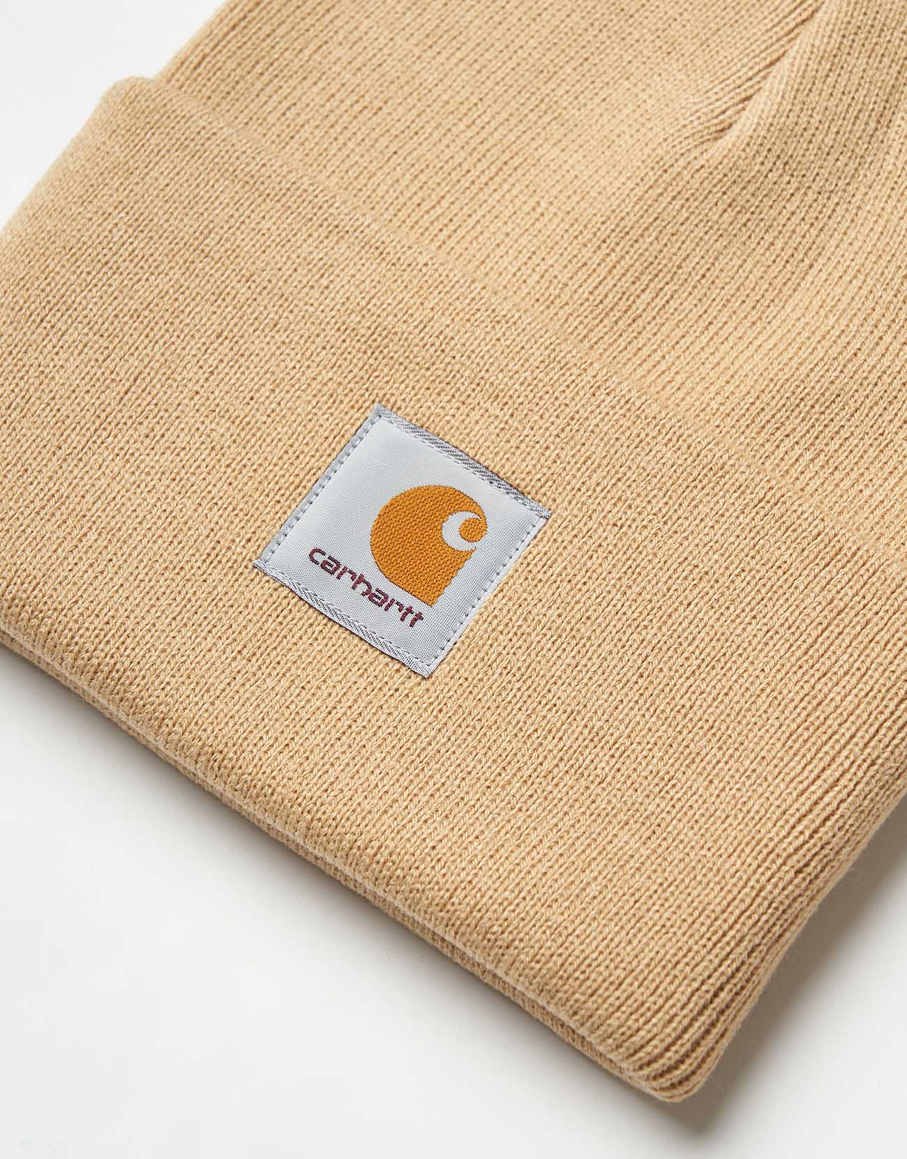 Carhartt WIP Acrylic Watch Beanie - Dusty Hamilton Brown - Image 2