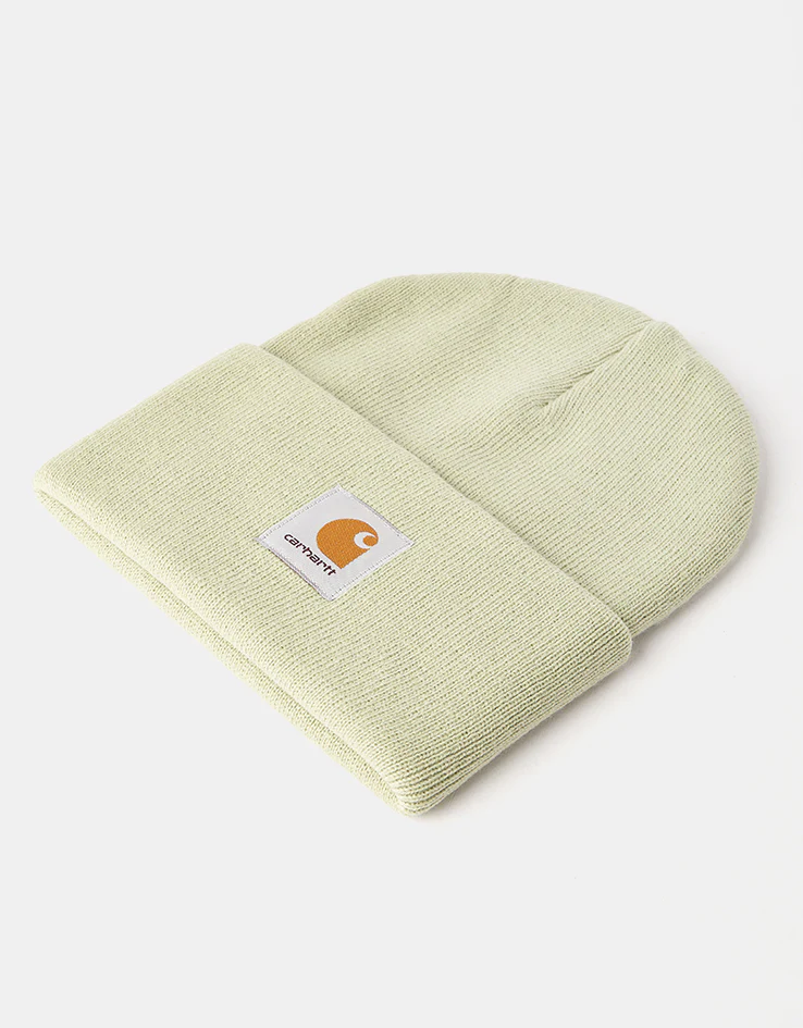 Carhartt WIP Acrylic Watch Beanie - Pale Olive - Image 2