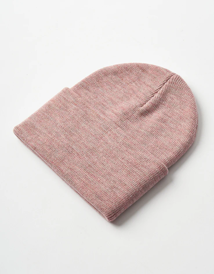 Carhartt WIP Acrylic Watch Beanie - Glassy Pink Heather - Image 3