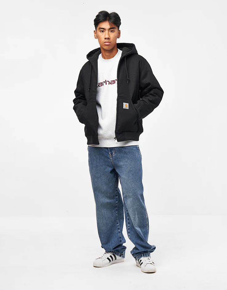 Carhartt WIP Active Jacket - Black 'Rigid' (Winter) - Image 2
