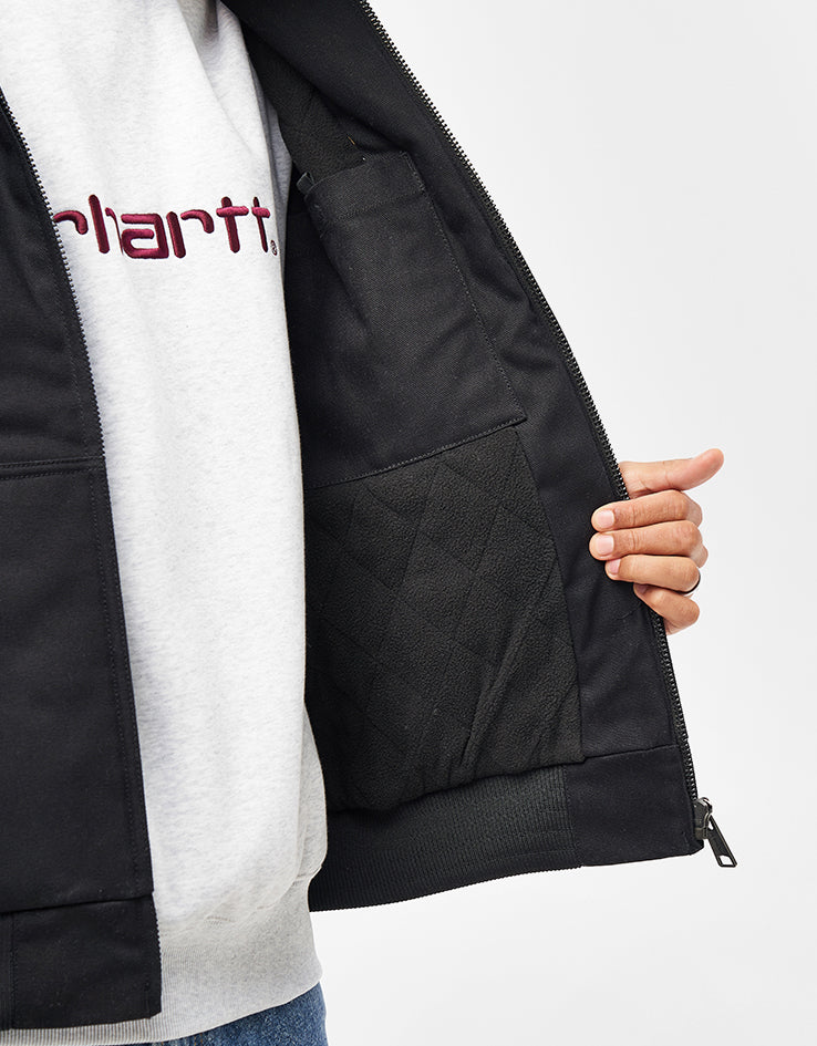 Carhartt WIP Active Jacket - Black 'Rigid' (Winter) - Image 6