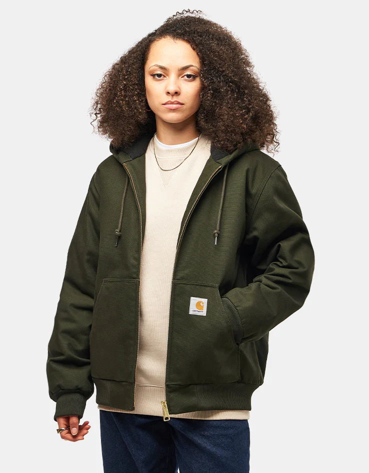 Carhartt WIP Active Jacket - Olive 'Rigid' (Winter) - Image 7