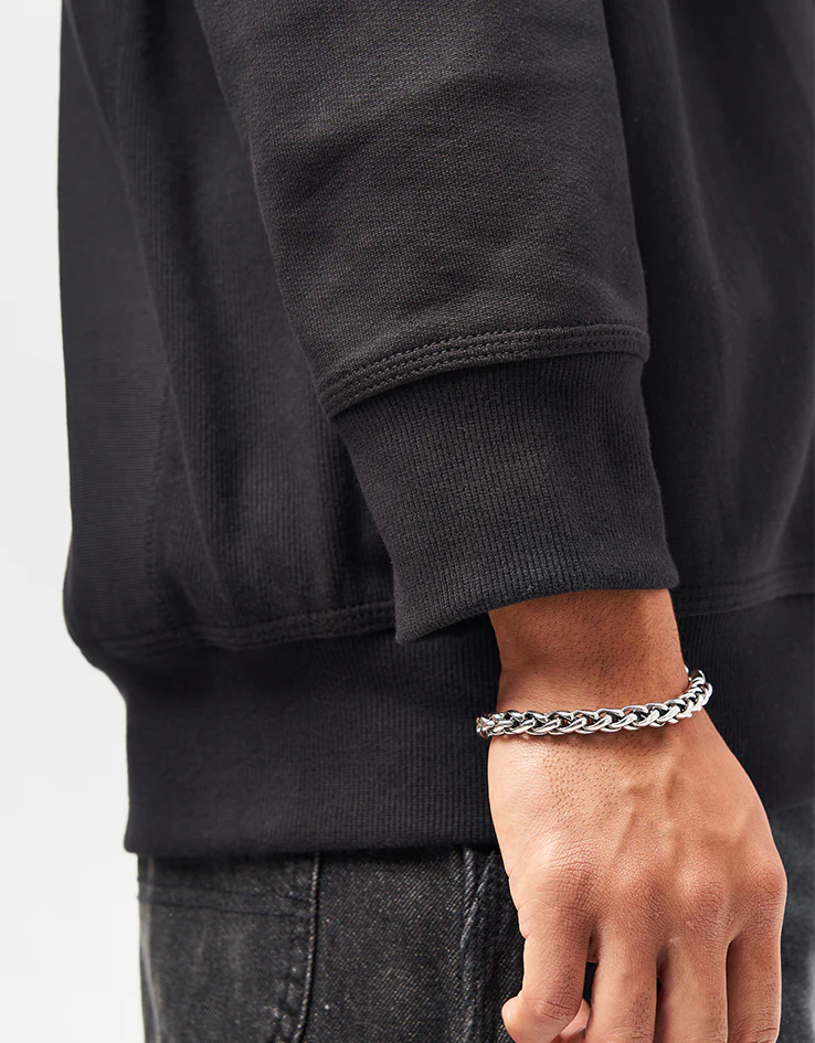 Carhartt WIP American Script Sweatshirt - Black - Image 5