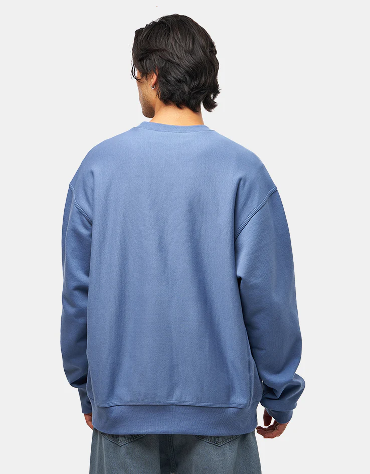 Carhartt WIP American Script Sweatshirt - Sorrent - Image 2