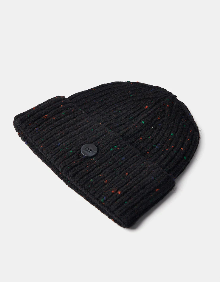 Carhartt WIP Anglistic Beanie - Speckled Black - Image 3