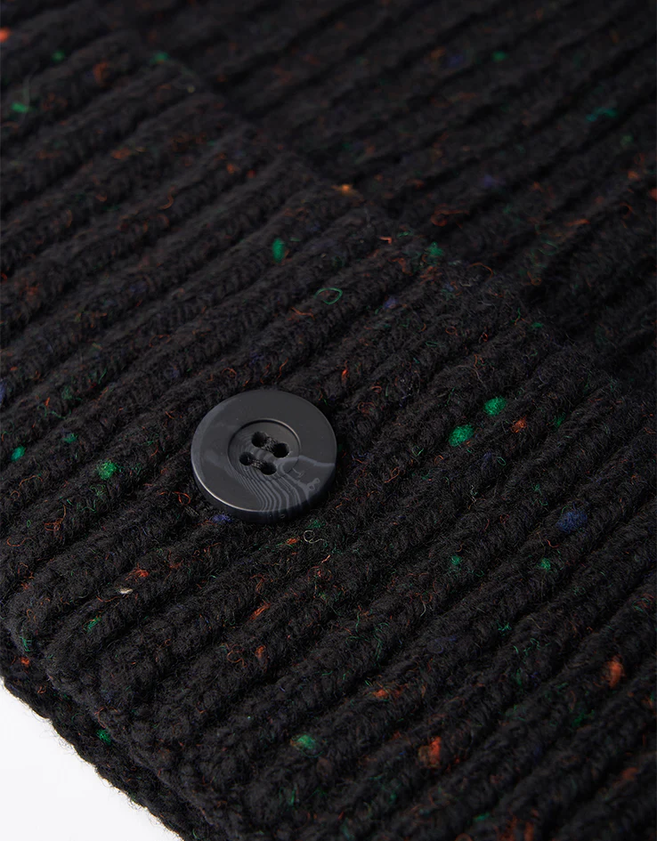 Carhartt WIP Anglistic Beanie - Speckled Black - Image 4